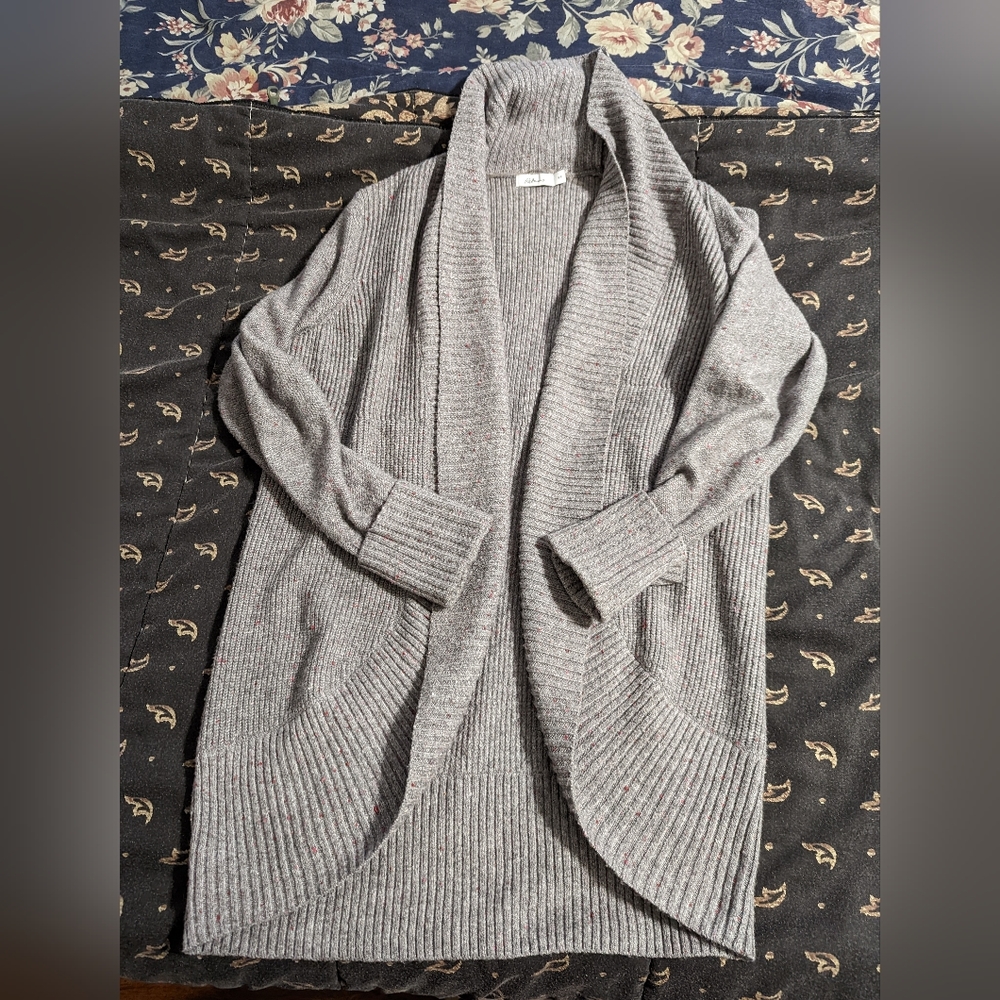 🏵️💚 Open Front Cocoon Cardigan